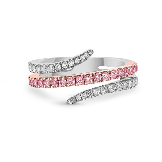 Charles Krypell Pavé Diamond Twist Ring