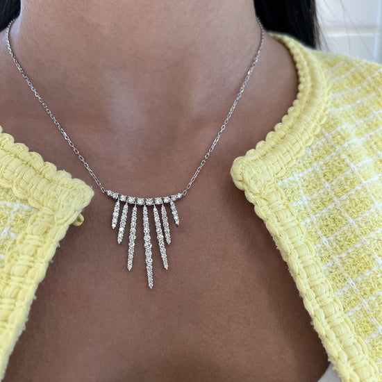 Starlight Fringe Pendant