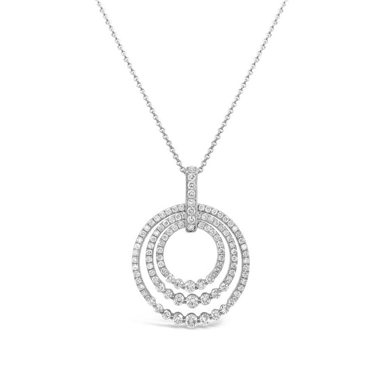 Charles Krypell Triple Circle Pendant