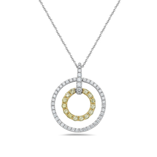 Double Circle Pendant