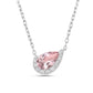 Morganite Cradle Pendant