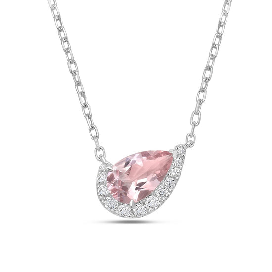 Charles Krypell Morganite Cradle Pendant