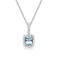 Charles Krypell Cushion Morganite Pendant