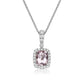 Charles Krypell Cushion Morganite Pendant
