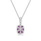 Charles Krypell Cushion Morganite Pendant
