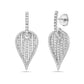 Charles Krypell Birdcage Leaf Earrings
