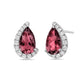 Charles Krypell Pear Shape Aquamarine Cradle Earrings