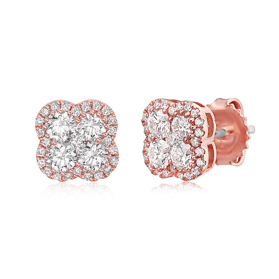 Charles Krypell Clover Studs
