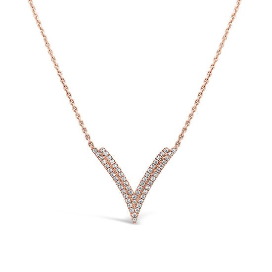 Double V Necklace