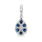 Charles Krypell Pear Shape Aquamarine Drop Earrings