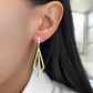 Charles Krypell Double Kite Drop Earrings