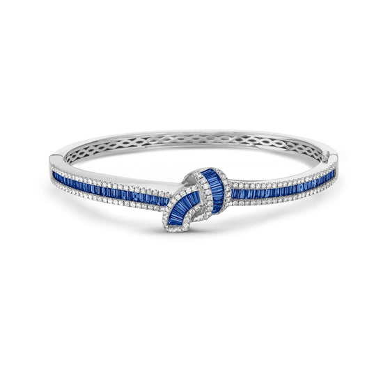 Charles Krypell Baguette Embrace Bangle