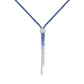 Signature Blue Ombre Lariat 17"