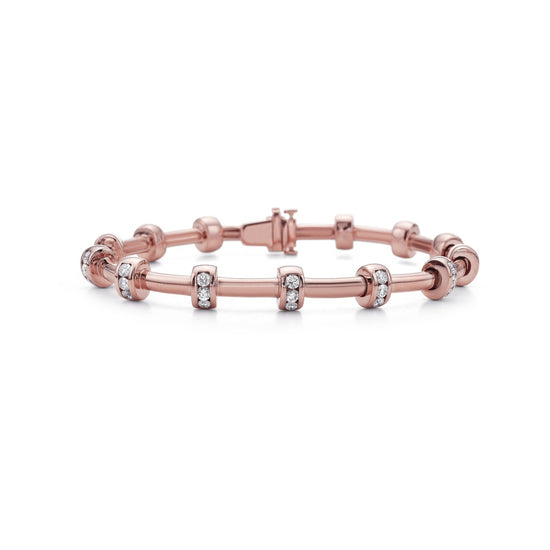 Charles Krypell Signature Station Tube Bracelet