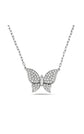 Pavé Butterfly Necklace