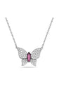 Pavé Butterfly Necklace