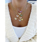 Charles Krypell Pavé Butterfly Necklace