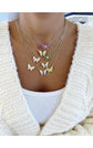 Pavé Butterfly Necklace