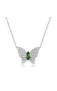 Pavé Butterfly Necklace