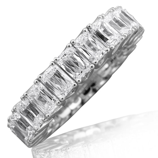 Picchiotti Xpandable™ 6.96CT Emerald Cut Eternity Ring