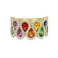 Charles Krypell Multi-Color Sapphire Ring