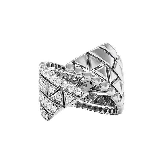 Etho Maria White Gold Diamond Reflexion Ring
