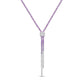 Signature Pink Ombre Lariat 17"