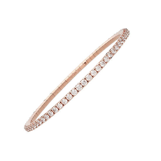 3.35 CT Diamond Stretch Tennis Bracelet