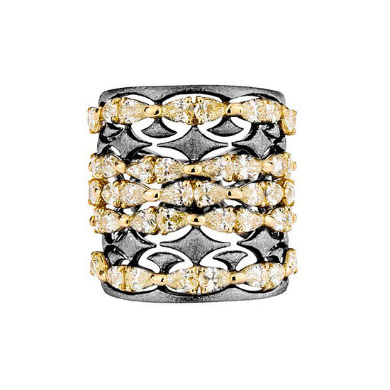 Etho Maria Yellow Diamond Elegance Ring
