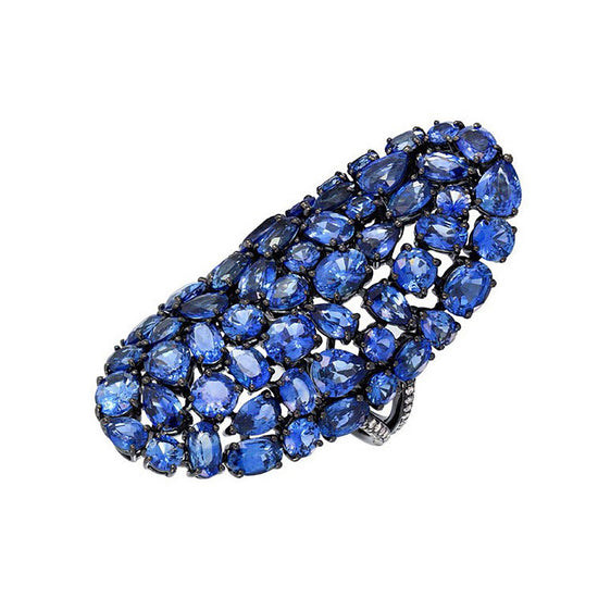 Etho Maria Multishape Sapphire Diamond Vibrant Ring