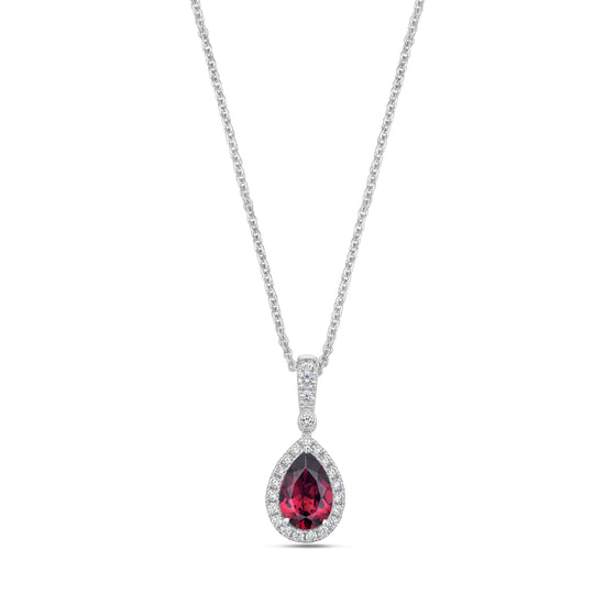 Charles Krypell Pink Sapphire Starburst Interchangeable Pendant