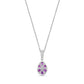 Charles Krypell Pink Sapphire Starburst Interchangeable Pendant
