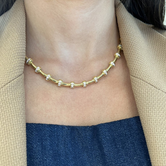 Signature Station Tube Necklace