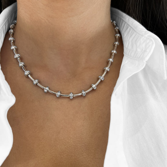 Signature Station Tube Necklace