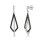 Charles Krypell Double Kite Drop Earrings