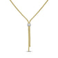 Gold Tube Lariat 17"