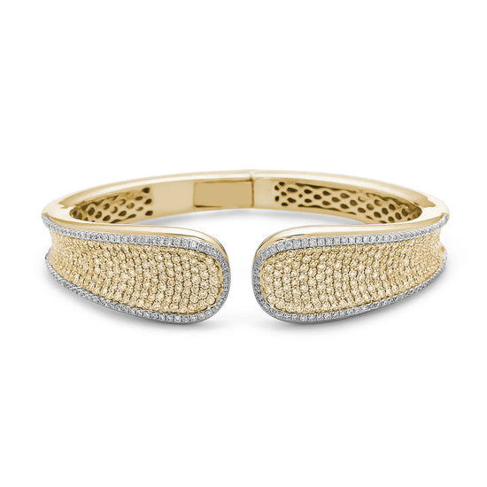 Charles Krypell Yellow Diamond Saddle Bracelet