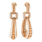 Etho Maria Hand-Carved Ceramic & Diamond Cabouchon Drop Earrings