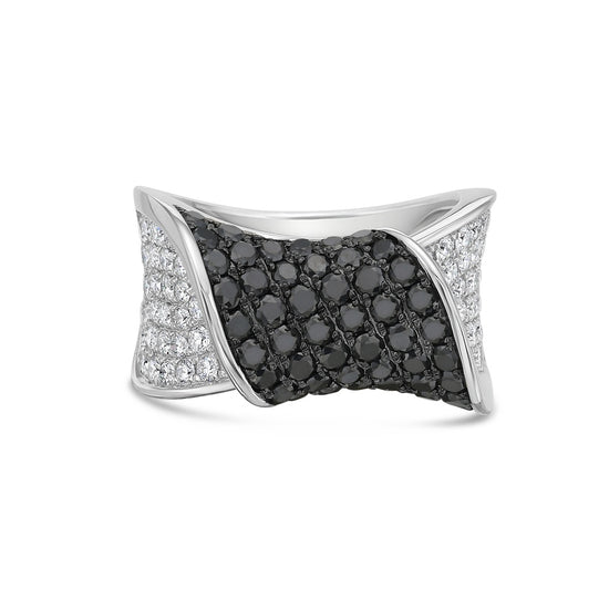 Charles Krypell Pavé Wave Band