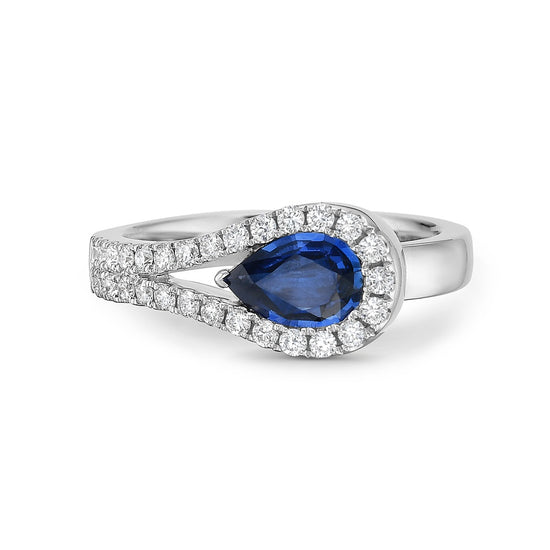 Charles Krypell Diamond Lasso Ring