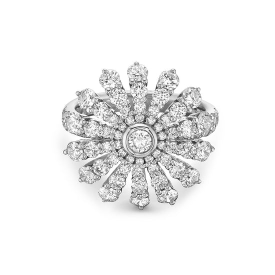 Charles Krypell Sunburst Ring
