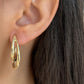 Charles Krypell Intertwining Double Hoop