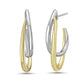 Charles Krypell Intertwining Double Hoop