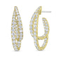 Charles Krypell Intertwining Double Hoop