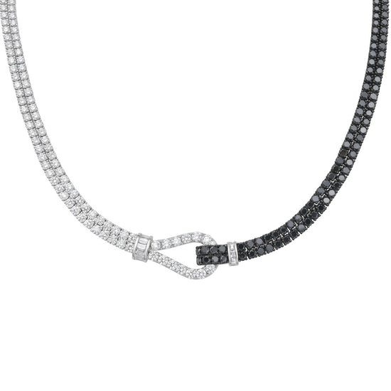 Black Diamond Lasso Necklace