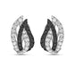 Charles Krypell Double Leaf Huggie