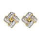 Charles Krypell Signature Basket Weave Earrings (Small Version)