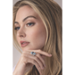 Charles Krypell Stencil Marquise Shape Aquamarine Ring