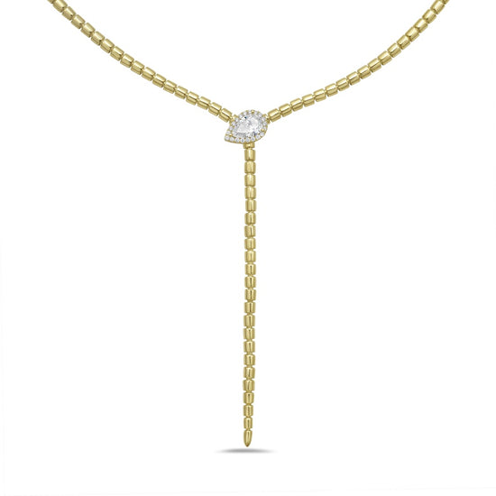 18K Yellow Gold Necklace 4-3698-GD17