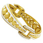 Etho Maria Hand-Carved Ceramic & Diamond Accent Cabouchon Bangle Bracelet